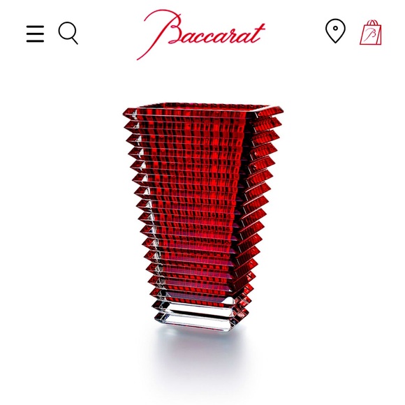 Baccarat Art Baccarat Eye Vase Rectangular L Poshmark